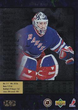 1995-96 SP #95 Mike Richter Back
