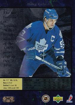 1995-96 SP #144 Doug Gilmour Back