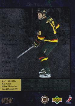 1995-96 SP #153 Esa Tikkanen Back