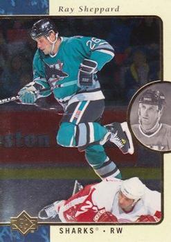 1995-96 SP #130 Ray Sheppard Front