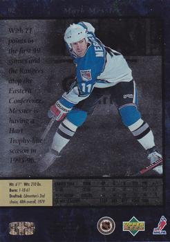1995-96 SP #92 Mark Messier Back