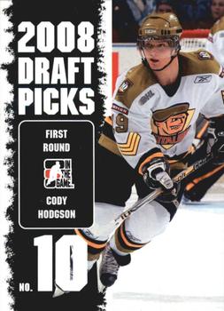 2008-09 In The Game Heroes and Prospects - Draft Picks #DP-08 Cody Hodgson  Front