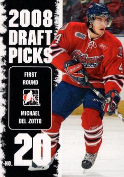 2008-09 In The Game Heroes and Prospects - Draft Picks #DP-13 Michael Del Zotto Front
