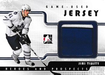 2008-09 In The Game Heroes and Prospects - Jerseys #GUJ-38 Jiri Tlusty  Front
