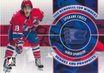 2008-09 In The Game Heroes and Prospects - Memorial Cup Winners #M-12 Jared Spurgeon  Front