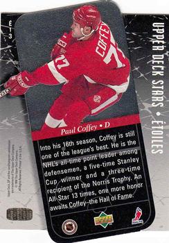 1995-96 SP - Stars / Etoiles #E13 Paul Coffey Back