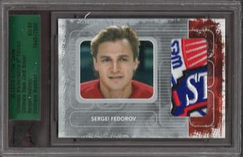 2008-09 In The Game Ultimate Memorabilia #NNO Sergei Fedorov Front