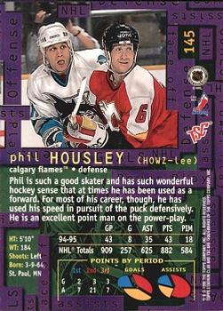 1995-96 Stadium Club #145 Phil Housley Back