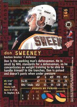 1995-96 Stadium Club #146 Don Sweeney Back