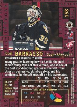 1995-96 Stadium Club #158 Tom Barrasso Back