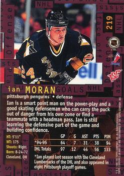 1995-96 Stadium Club #219 Ian Moran Back