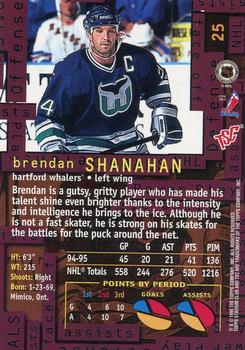1995-96 Stadium Club #25 Brendan Shanahan Back