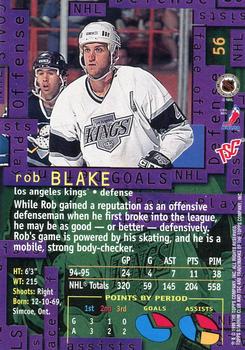 1995-96 Stadium Club #56 Rob Blake Back