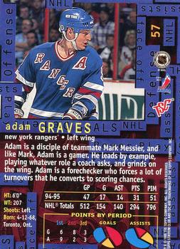 1995-96 Stadium Club #57 Adam Graves Back