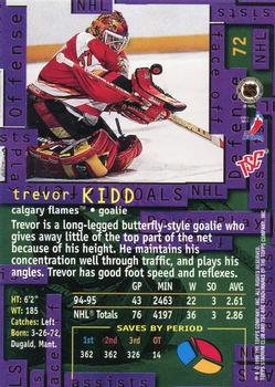 1995-96 Stadium Club #72 Trevor Kidd Back