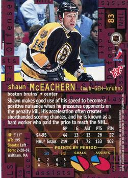 1995-96 Stadium Club #83 Shawn McEachern Back