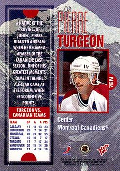 1995-96 Stadium Club - Extreme North #7EN Pierre Turgeon Back