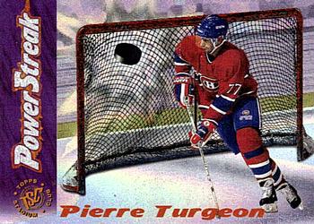 1995-96 Stadium Club - Power Streak #PS1 Pierre Turgeon Front