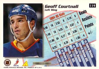 1995-96 Summit #119 Geoff Courtnall Back