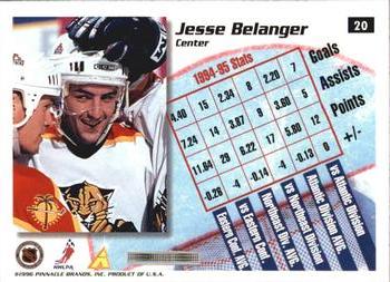 1995-96 Summit #20 Jesse Belanger Back
