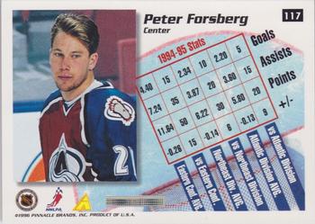 Peter Forsberg, the ultimate site, with +300 pics, stats, history, news  letter, fan club, and much more