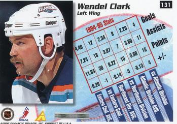 1995-96 Summit #131 Wendel Clark Back