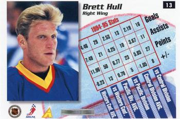 1995-96 Summit #13 Brett Hull Back