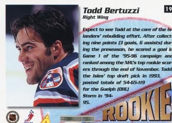 1995-96 Summit #193 Todd Bertuzzi Back