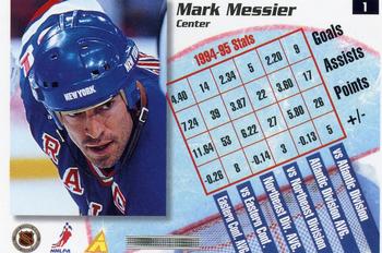 1995-96 Summit #1 Mark Messier Back