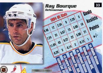 1995-96 Summit #33 Ray Bourque Back