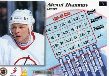 1995-96 Summit #3 Alexei Zhamnov Back