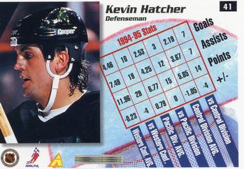 1995-96 Summit #41 Kevin Hatcher Back