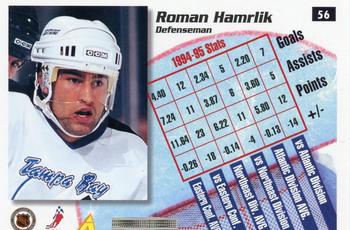 1995-96 Summit #56 Roman Hamrlik Back