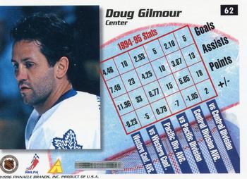 1995-96 Summit #62 Doug Gilmour Back