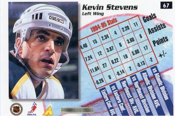 1995-96 Summit #67 Kevin Stevens Back