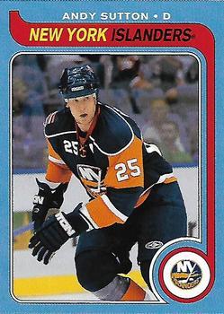 2008-09 O-Pee-Chee - 1979-80 Retro Blank Back #245 Andy Sutton  Front