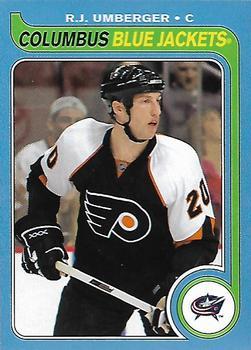 2008-09 O-Pee-Chee - 1979-80 Retro Blank Back #286 R.J. Umberger  Front