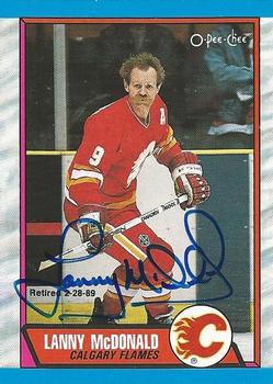 2008-09 O-Pee-Chee - Buyback Autographs #BB-MD Lanny McDonald  Front