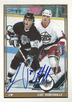 2008-09 O-Pee-Chee - Buyback Autographs #BB-RO Luc Robitaille  Front