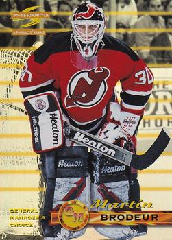 1995-96 Summit - General Manager's Choice #2 Martin Brodeur Front