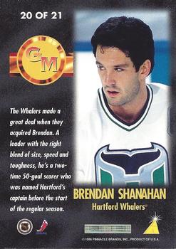 1995-96 Summit - General Manager's Choice #20 Brendan Shanahan Back
