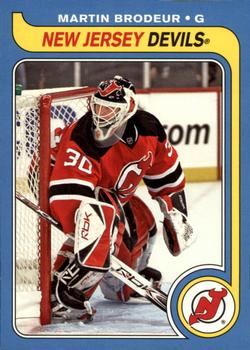 2008-09 O-Pee-Chee - Retro Box Bottoms #NNO Martin Brodeur  Front