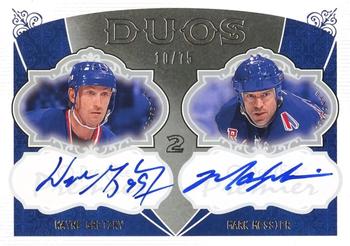 2008-09 O-Pee-Chee Premier - Duos #PP2-GM Wayne Gretzky / Mark Messier  Front