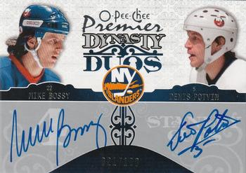2008-09 O-Pee-Chee Premier - Dynasty Duos #DD-BP Mike Bossy / Denis Potvin  Front