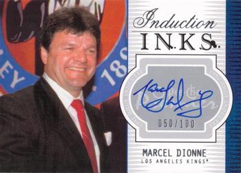 2008-09 O-Pee-Chee Premier - Inductions Ink #PI-MD Marcel Dionne  Front