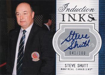 2008-09 O-Pee-Chee Premier - Inductions Ink #PI-SS Steve Shutt  Front