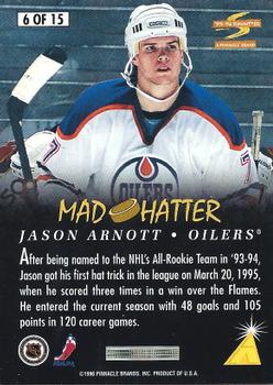 1995-96 Summit - Mad Hatter #6 Jason Arnott Back