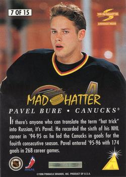 1995-96 Summit - Mad Hatter #7 Pavel Bure Back