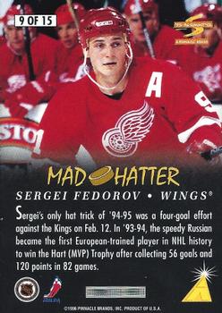 1995-96 Summit - Mad Hatter #9 Sergei Fedorov Back