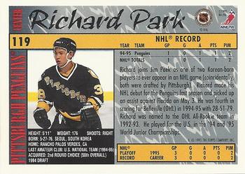 1995-96 Topps #119 Richard Park Back